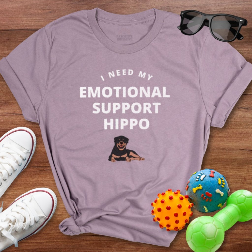 Emotional Support Hippo Shirt - The Pawsitive Initiative