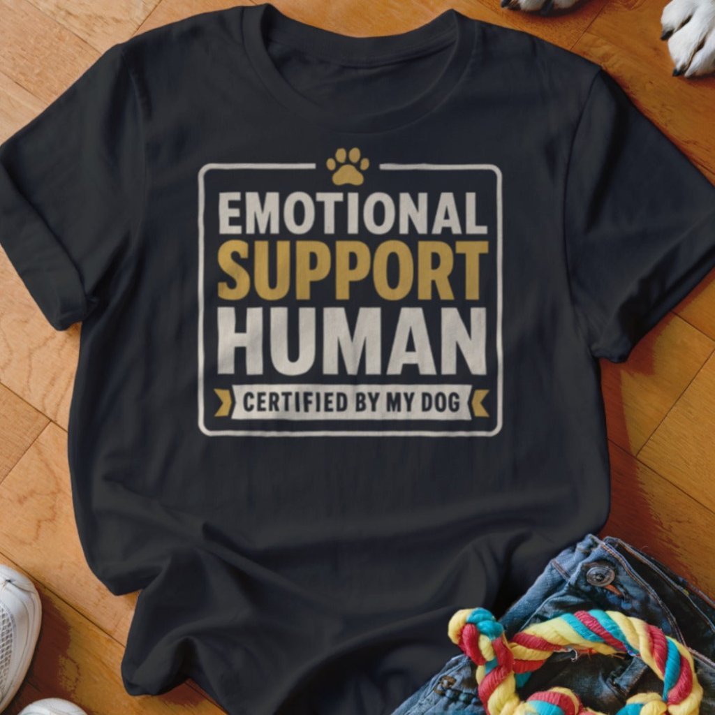 Emotional Support Human Shirt - The Pawsitive Initiative