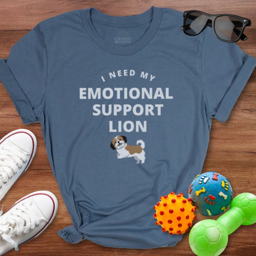 Emotional Support Lion Shirt - The Pawsitive Initiative