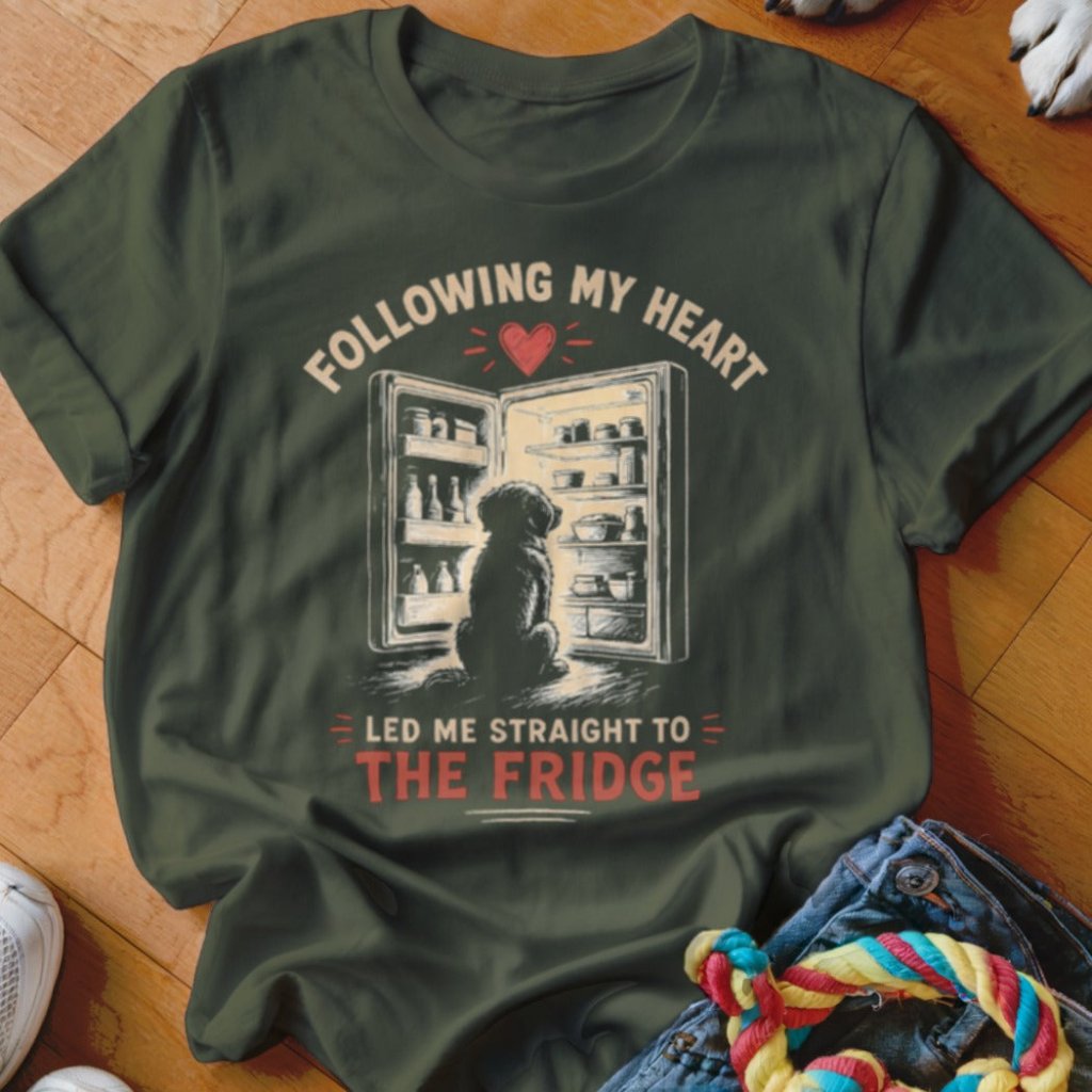 Following My Heart Shirt - The Pawsitive Initiative