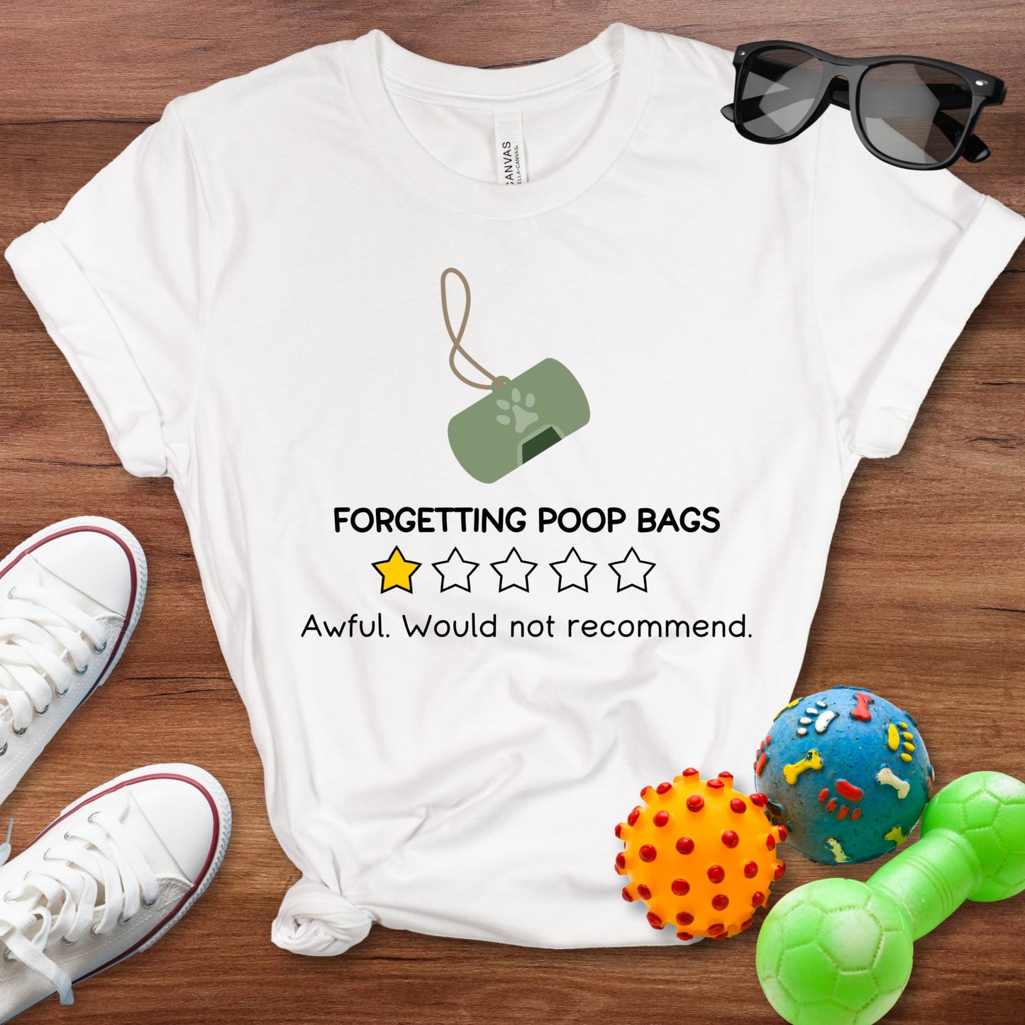 Forgetting Poop Bags Shirt - The Pawsitive Initiative