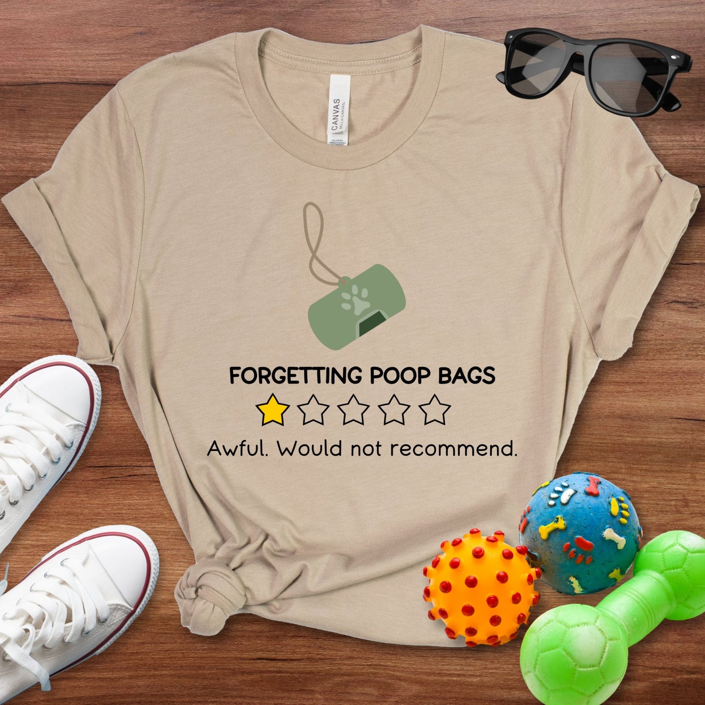 Forgetting Poop Bags Shirt - The Pawsitive Initiative