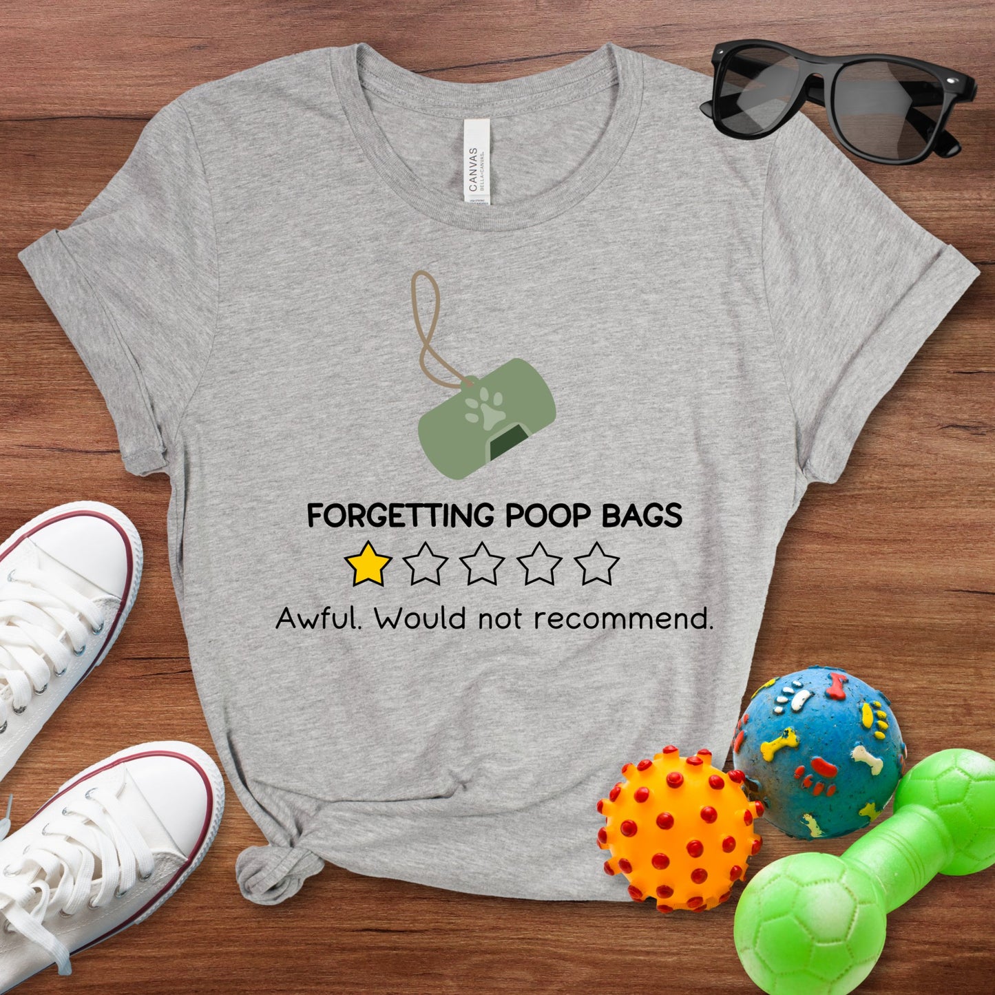 Forgetting Poop Bags Shirt - The Pawsitive Initiative