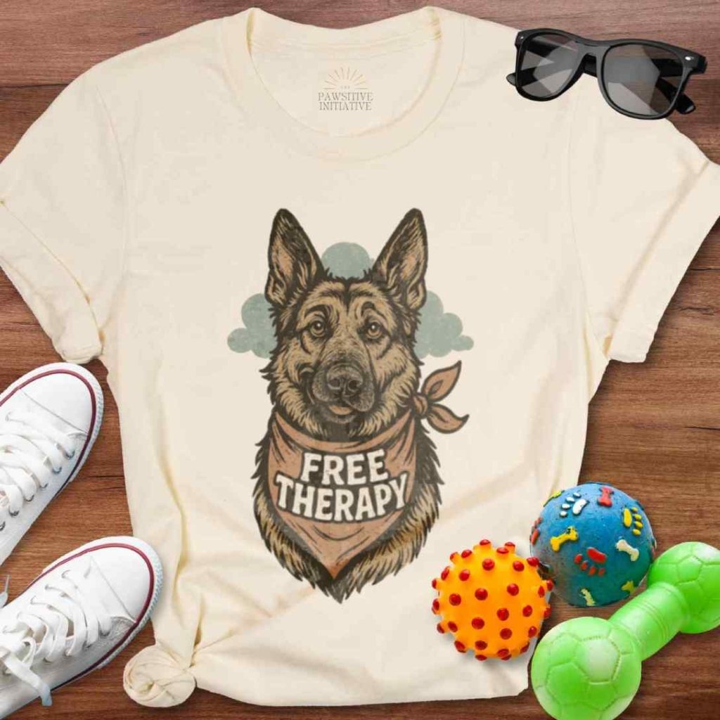 Free Therapy Shirt - The Pawsitive Initiative