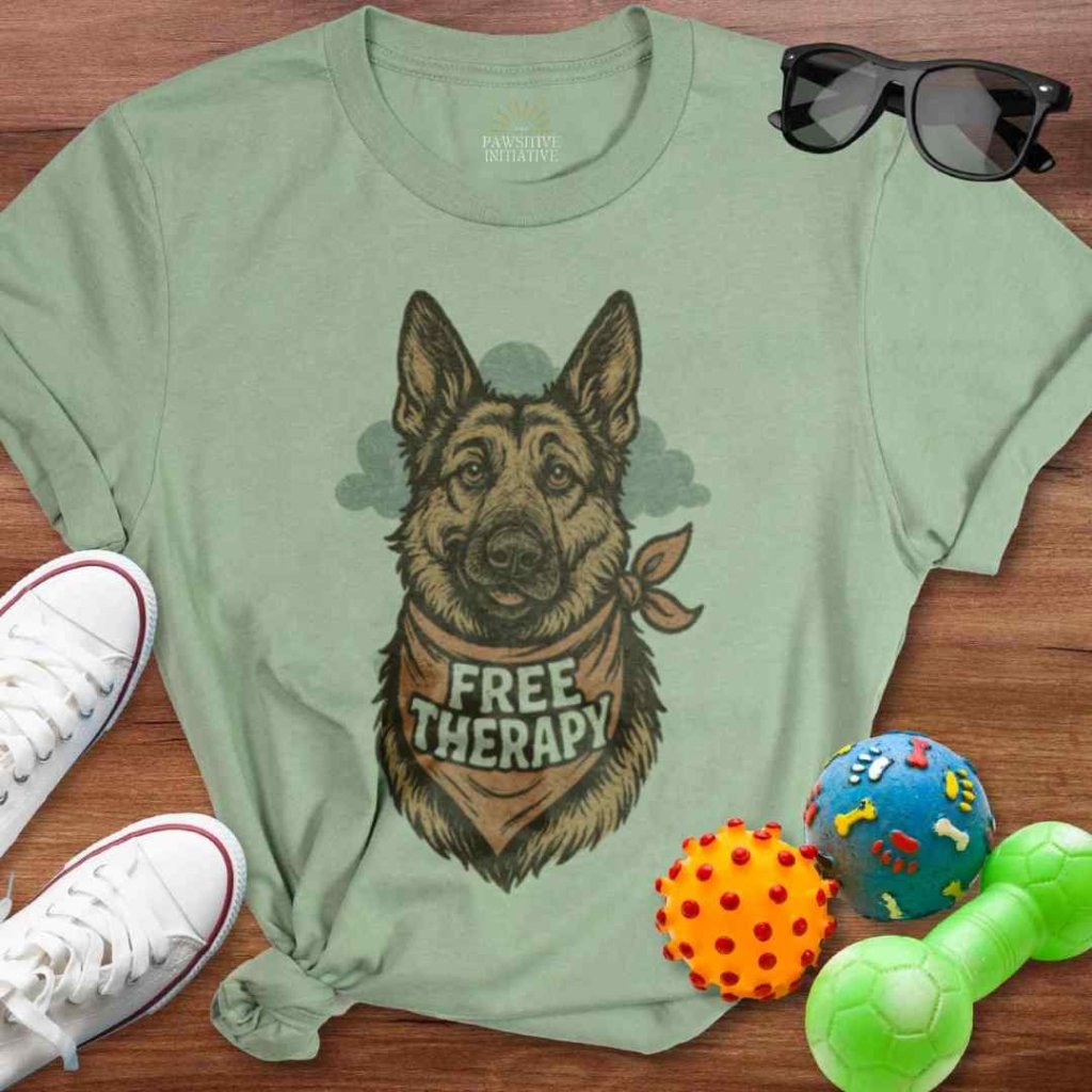 Free Therapy Shirt - The Pawsitive Initiative