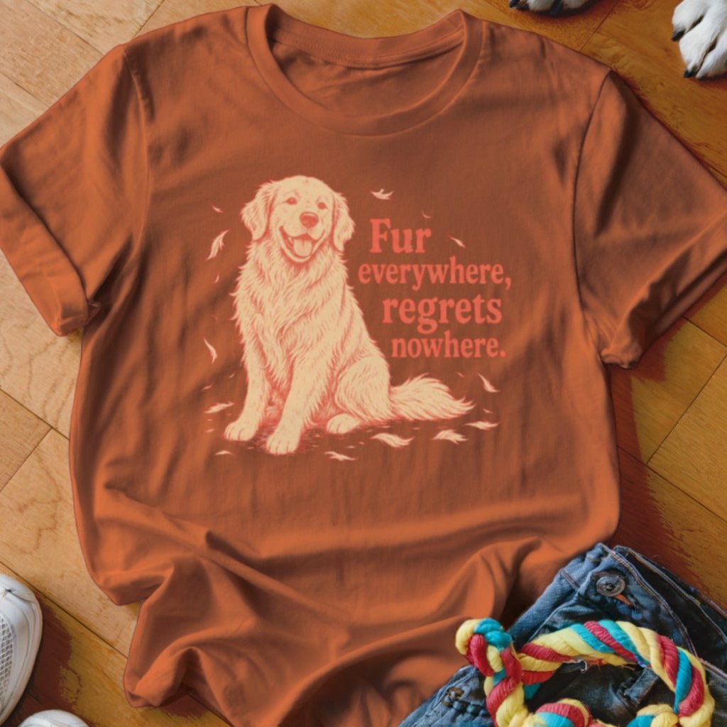 Fur Everywhere, Regrets Nowhere Shirt - The Pawsitive Initiative