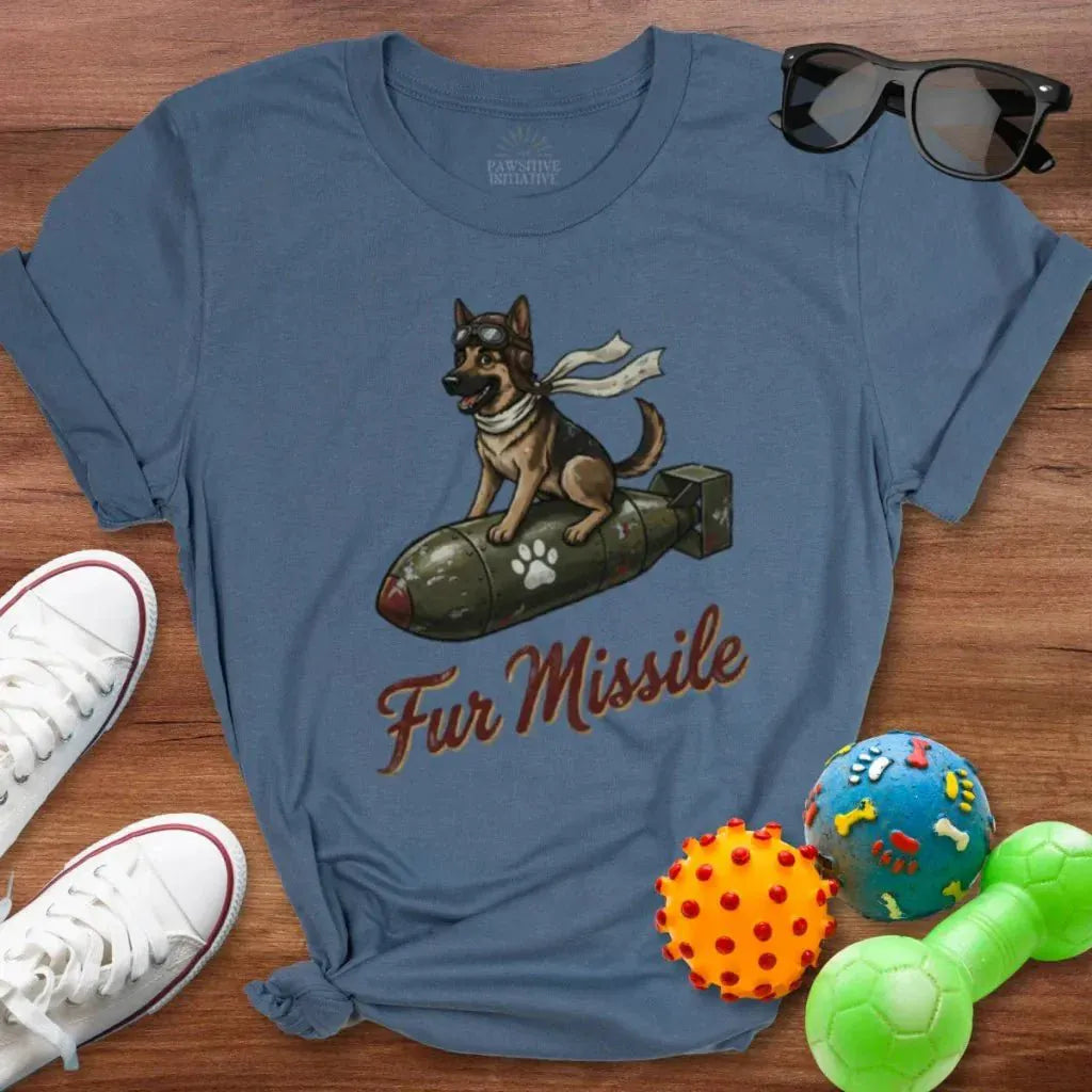 Fur Missile Shirt - The Pawsitive Initiative