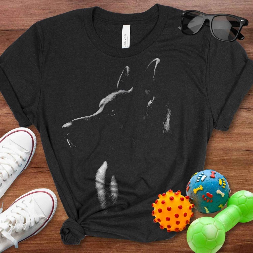 German Shepherd Silhouette Shirt - The Pawsitive Initiative