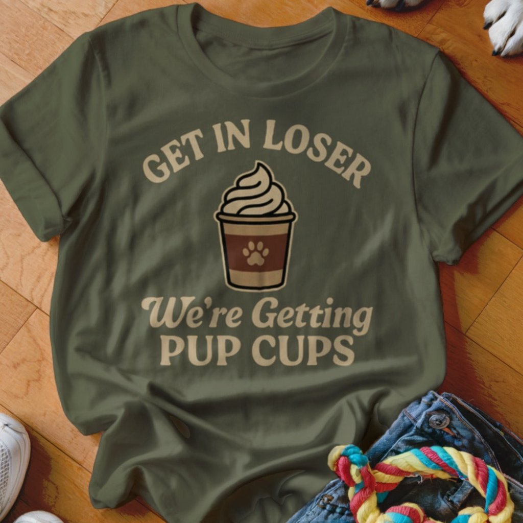 Getting Pup Cups Shirt - The Pawsitive Initiative