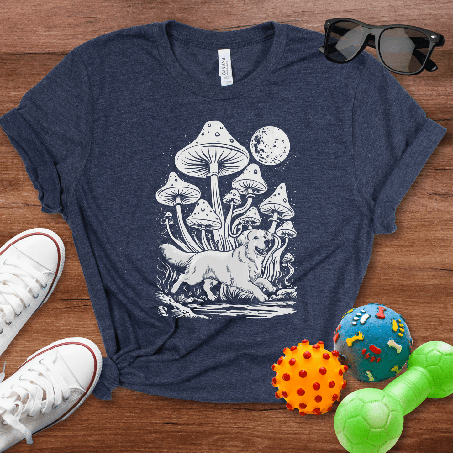 Golden Mycology Shirt - The Pawsitive Initiative