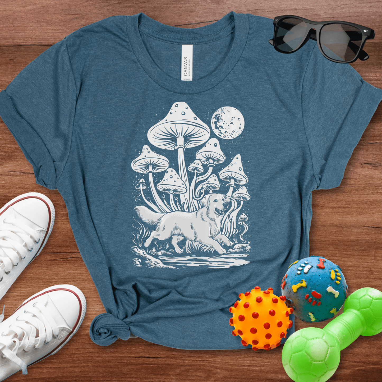 Golden Mycology Shirt - The Pawsitive Initiative