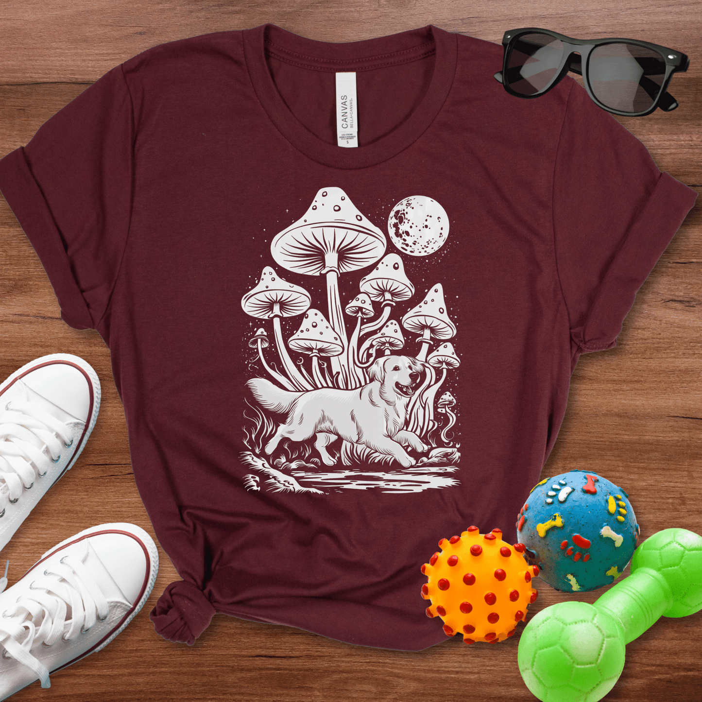 Golden Mycology Shirt - The Pawsitive Initiative