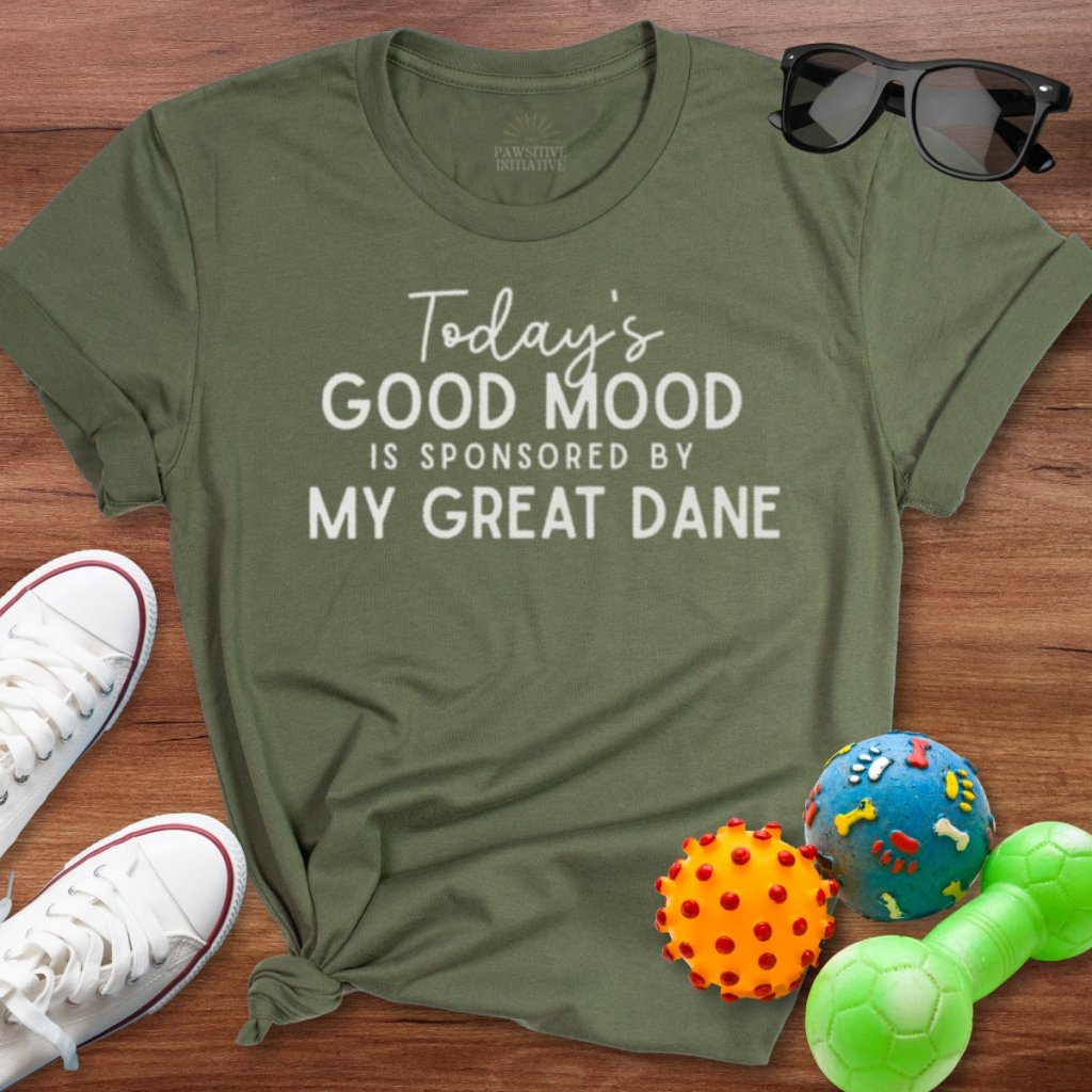 Good Mood Great Dane Shirt - The Pawsitive Initiative