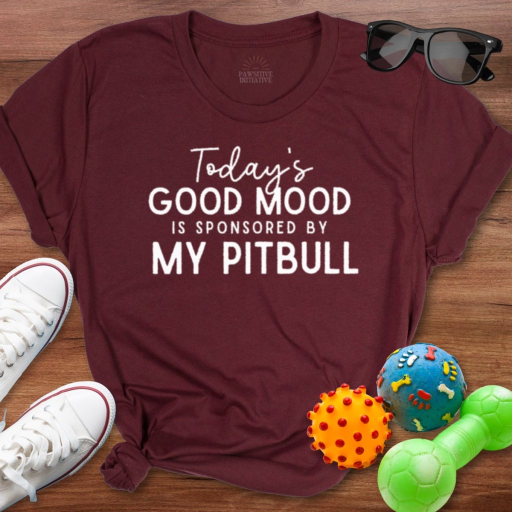 Good Mood Pitbull Shirt - The Pawsitive Initiative