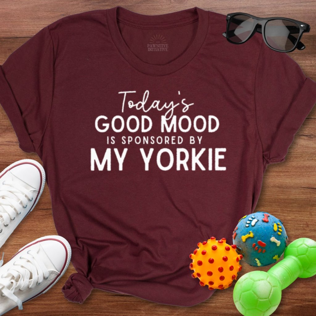 Good Mood Yorkie Shirt - The Pawsitive Initiative