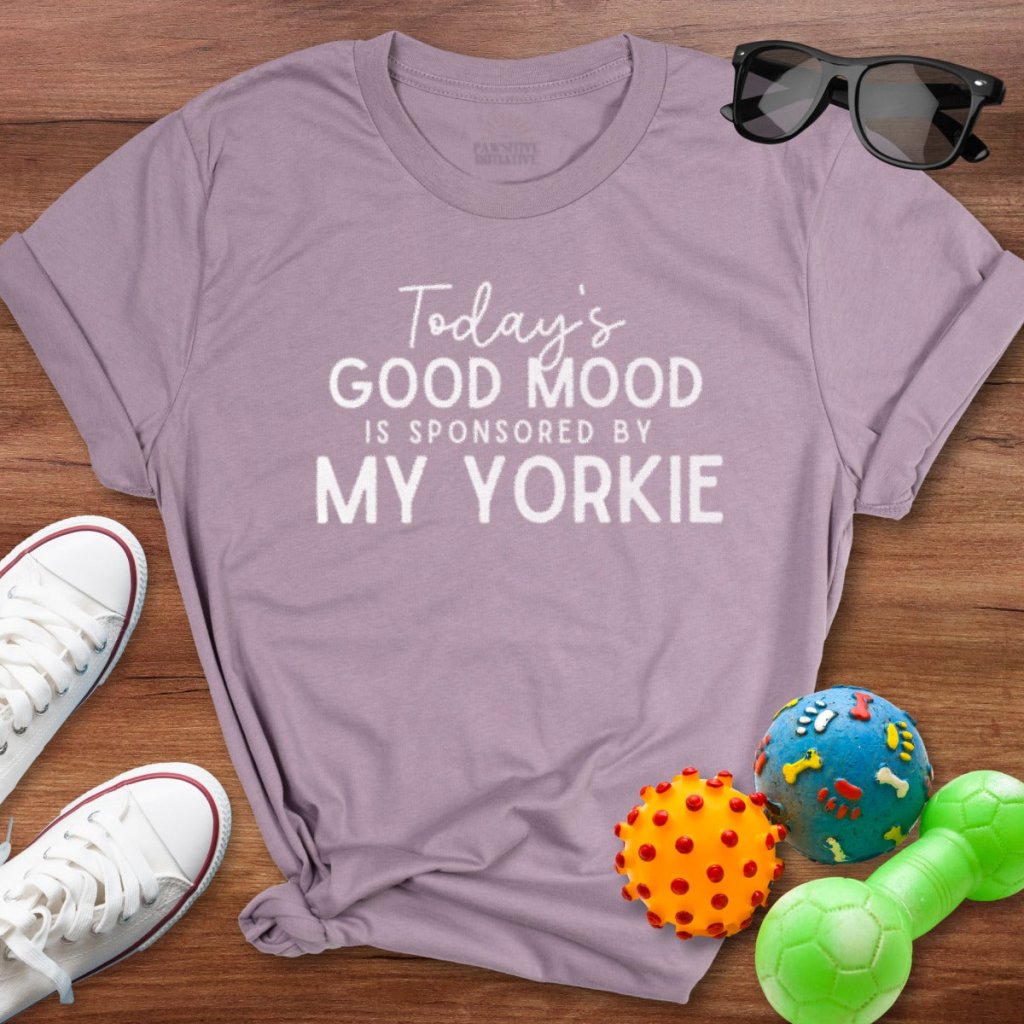 Good Mood Yorkie Shirt - The Pawsitive Initiative