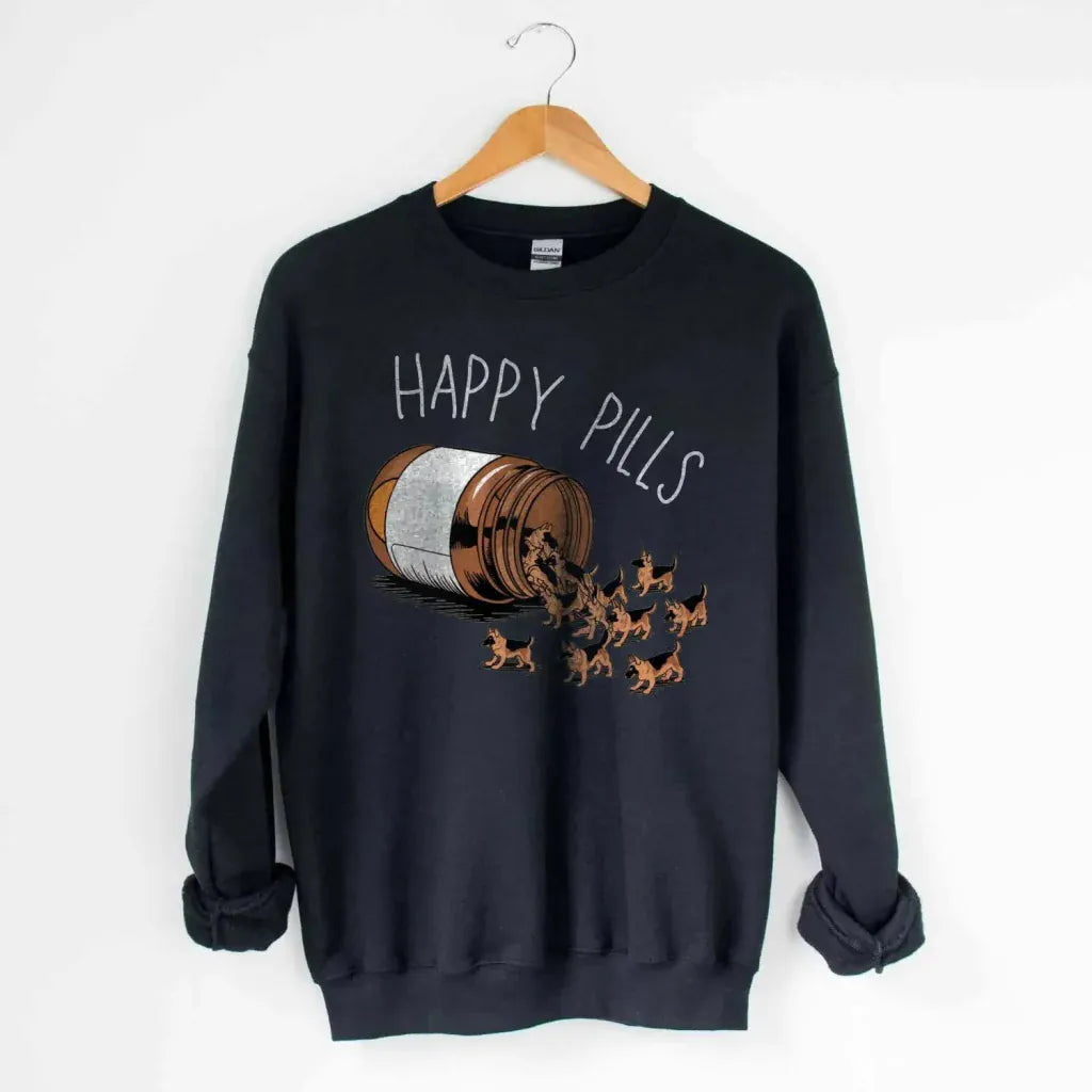 GSD Happy Pills Sweatshirt - The Pawsitive Initiative