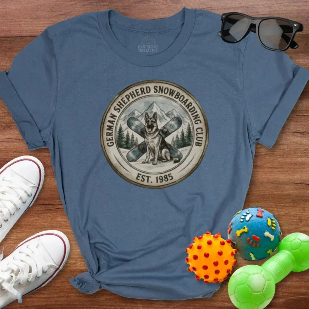 GSD Snowboarding Club Shirt - The Pawsitive Initiative