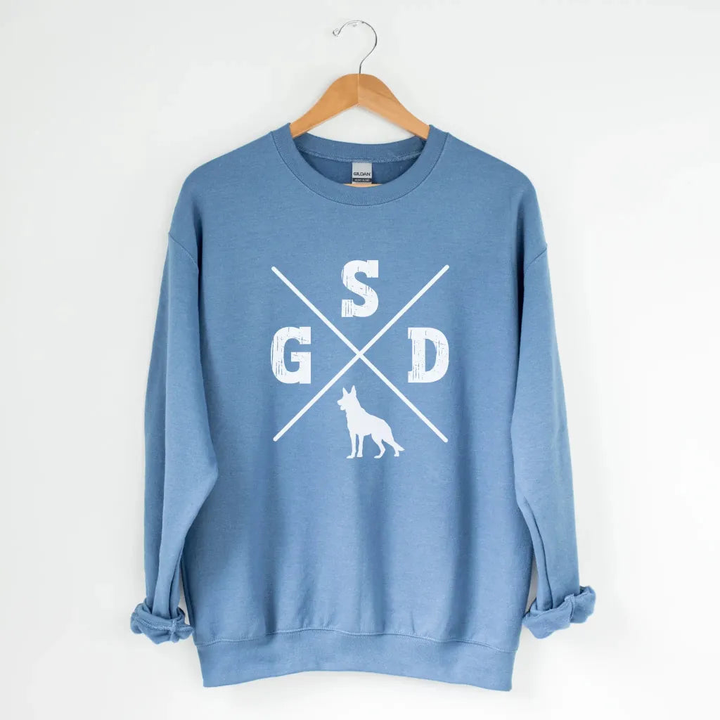 GSD X Sweatshirt - The Pawsitive Initiative