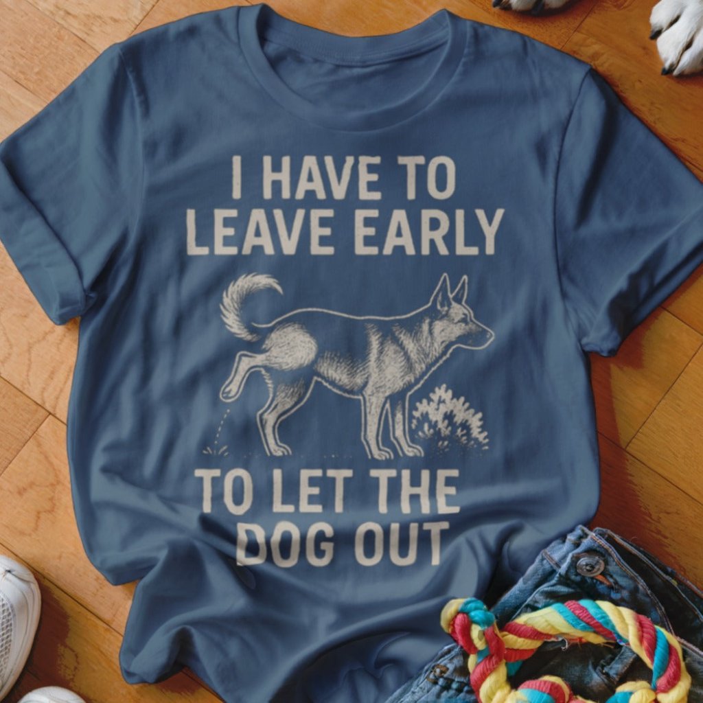 Have To Leave Early Shirt - The Pawsitive Initiative