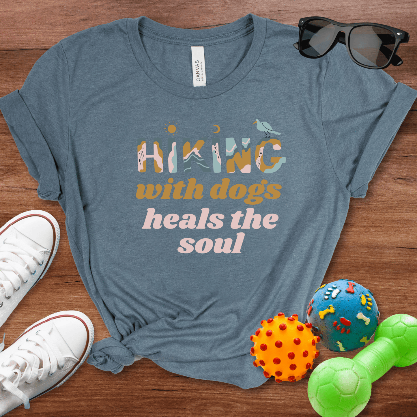 Hiking With Dogs Shirt - The Pawsitive Initiative