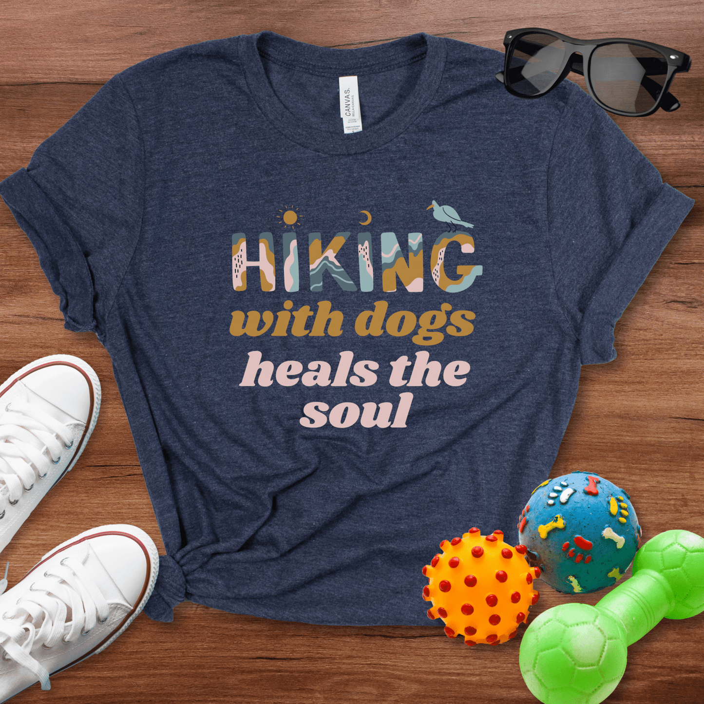 Hiking With Dogs Shirt - The Pawsitive Initiative