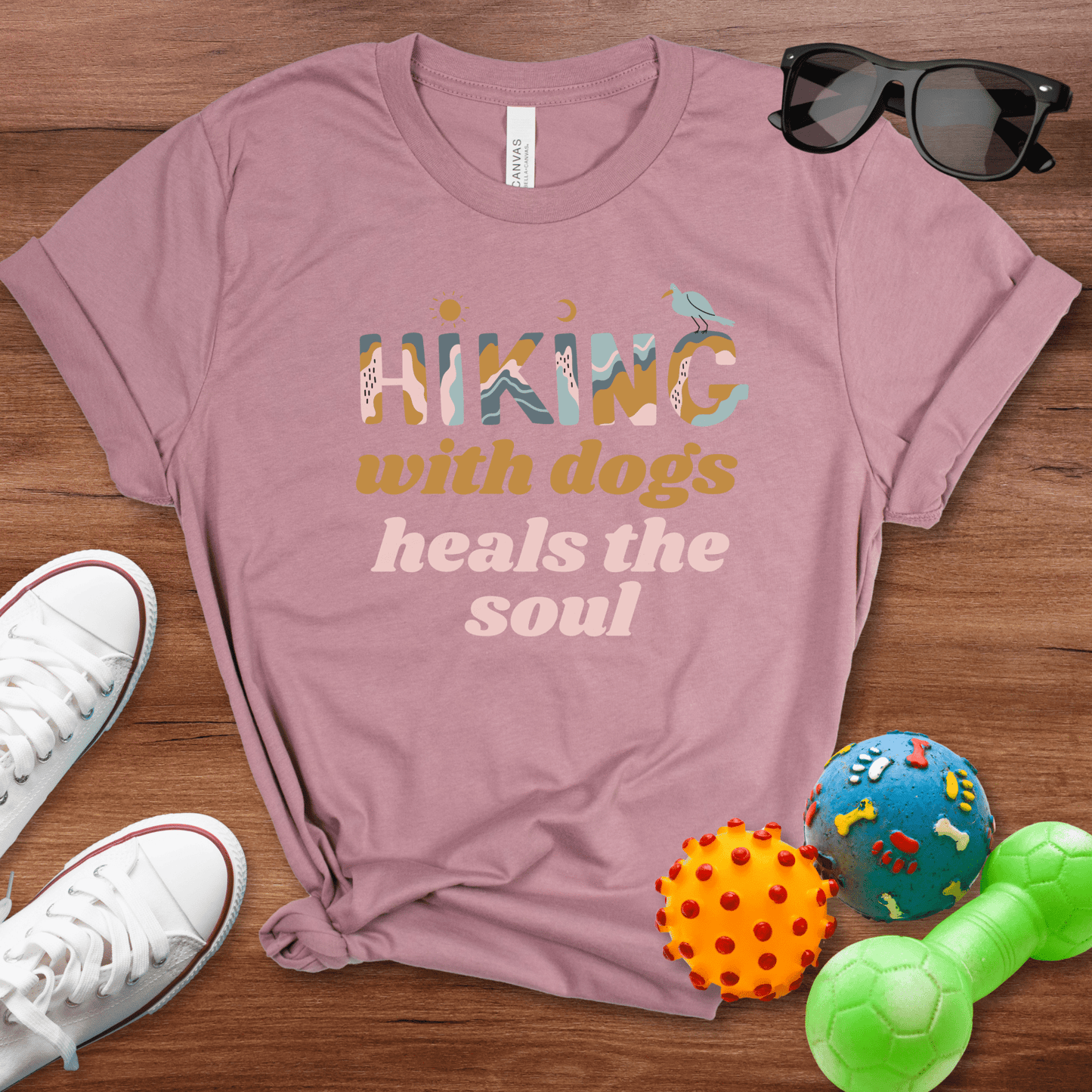 Hiking With Dogs Shirt - The Pawsitive Initiative