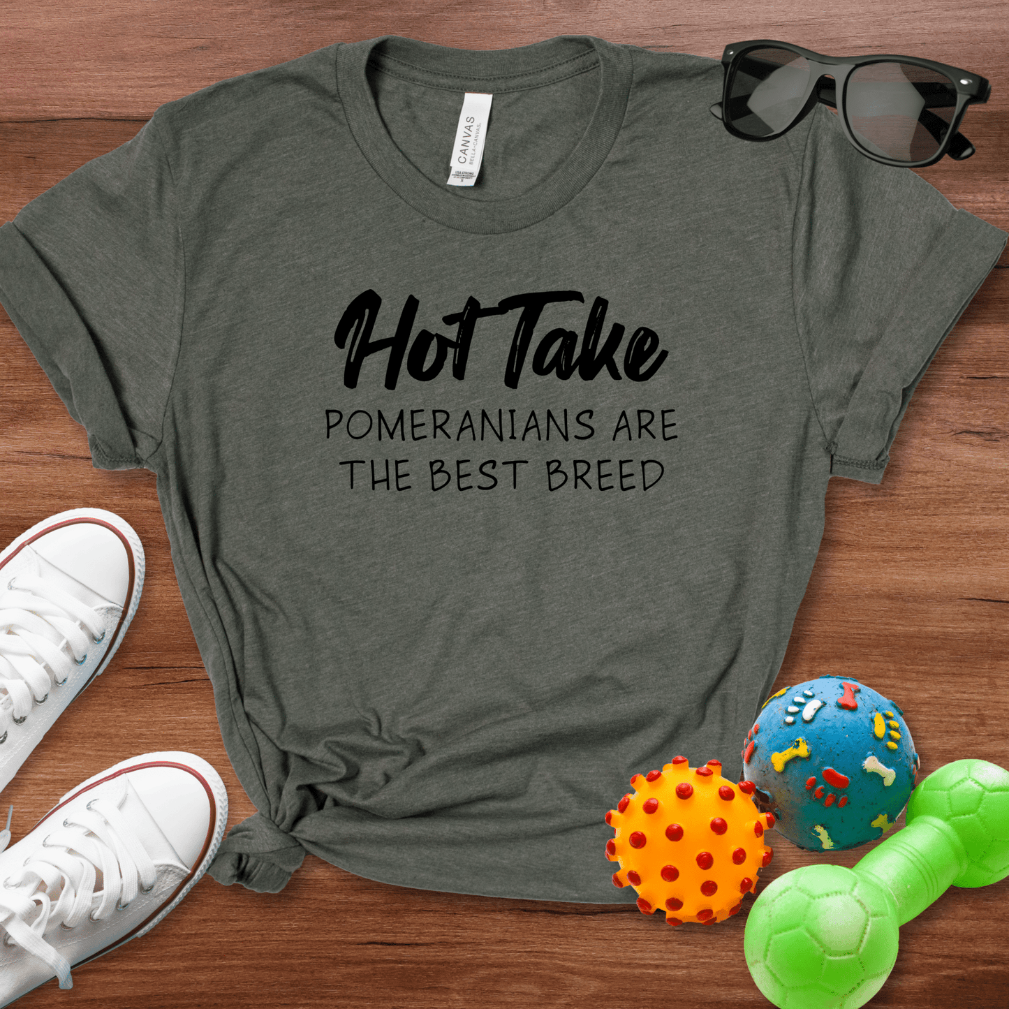 Hot Take Pomeranians Shirt - The Pawsitive Initiative