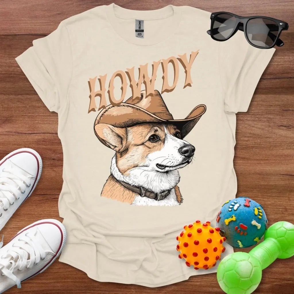 Howdy Corgi Shirt - The Pawsitive Initiative