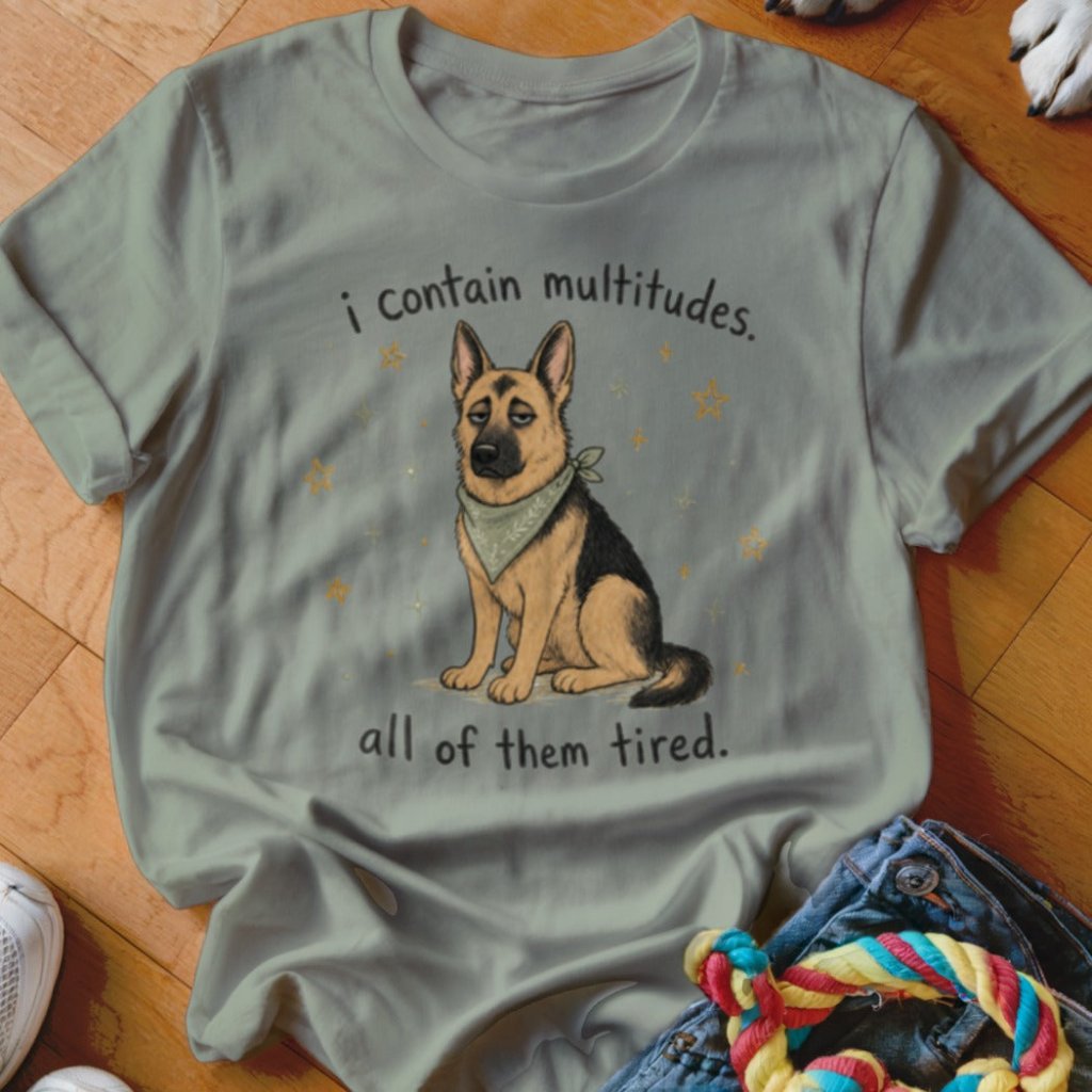 I Contain Multitudes Shirt - The Pawsitive Initiative