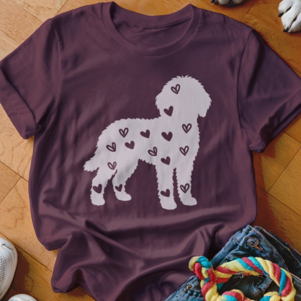 Labradoodle Hearts Shirt - The Pawsitive Initiative