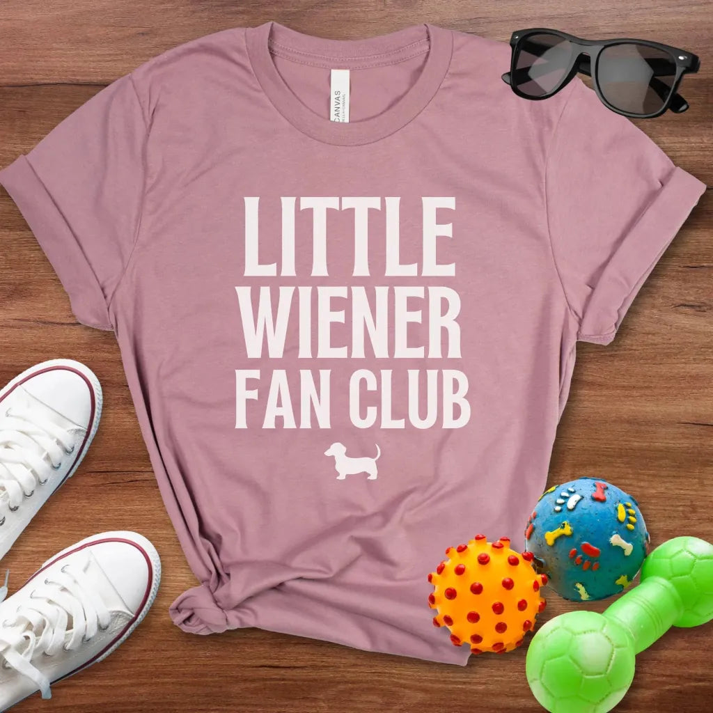Little Wiener Fan Club Shirt - The Pawsitive Initiative