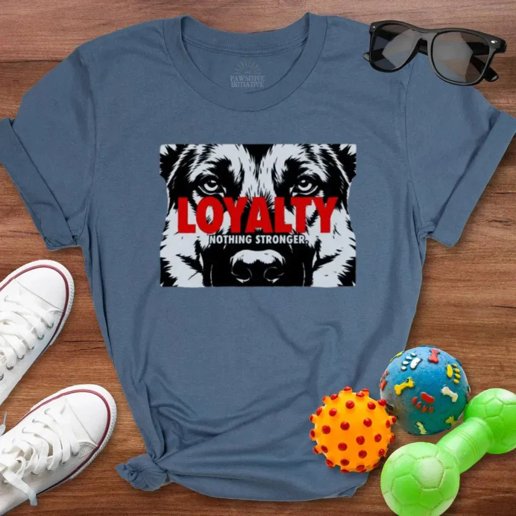 Loyalty Nothing Stronger Shirt - The Pawsitive Initiative