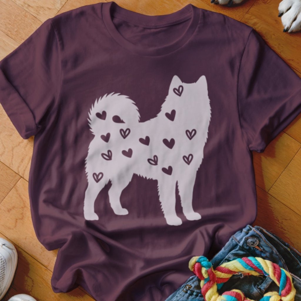 Malamute Hearts Shirt - The Pawsitive Initiative