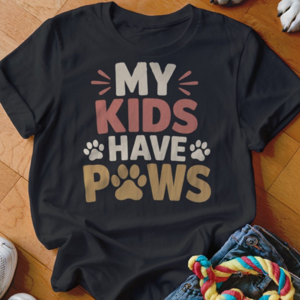 My Kids Have Paws Shirt - The Pawsitive Initiative
