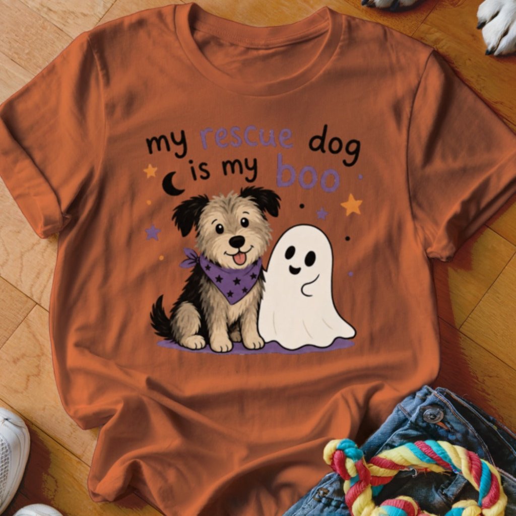 My Rescue Dog Is My Boo Shirt - The Pawsitive Initiative