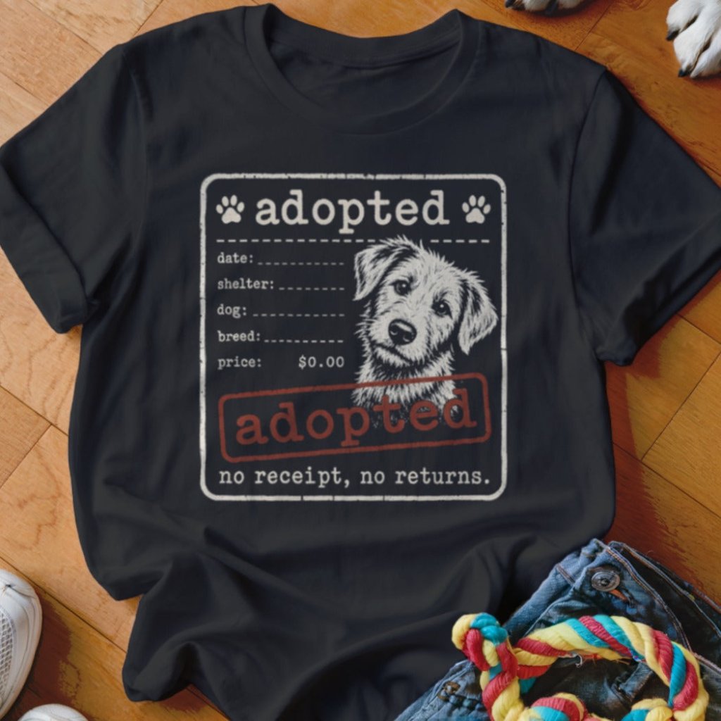 No Receipt No Returns Shirt - The Pawsitive Initiative