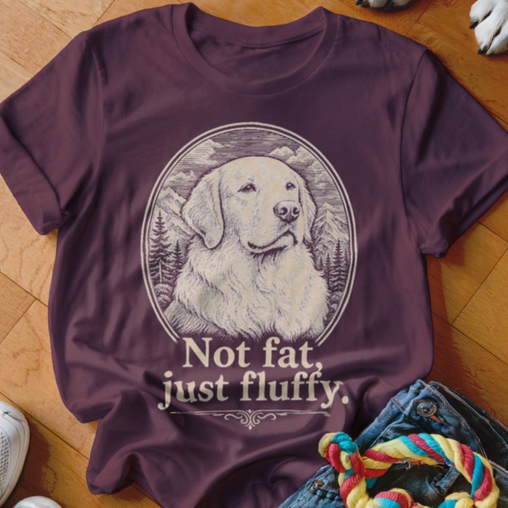 Not Fat, Just Fluffy Shirt - The Pawsitive Initiative