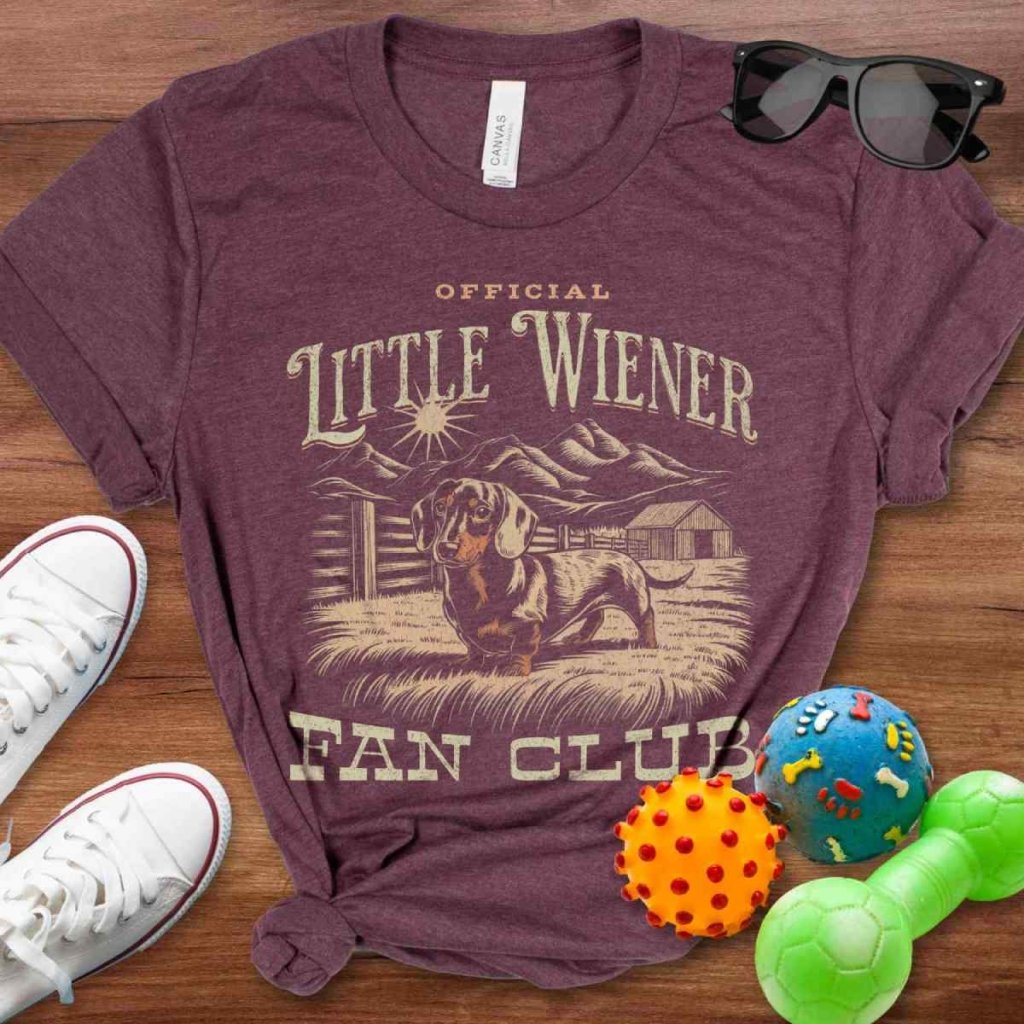 Little Wiener Fan Club Shirt - The Pawsitive Initiative