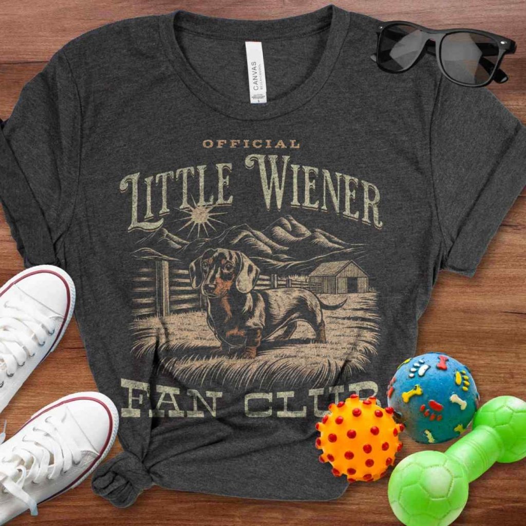 Little Wiener Fan Club Shirt - The Pawsitive Initiative