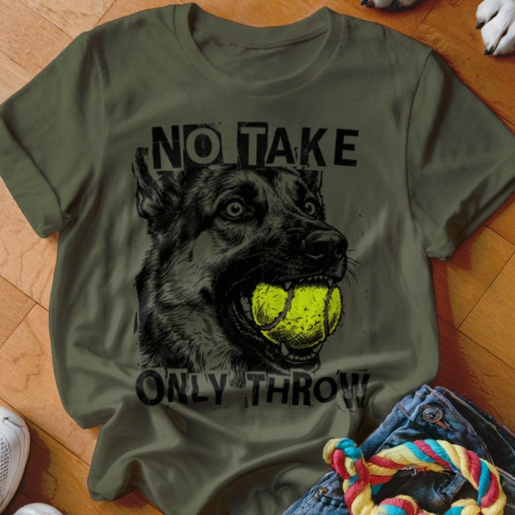 Only Throw Shirt - The Pawsitive Initiative