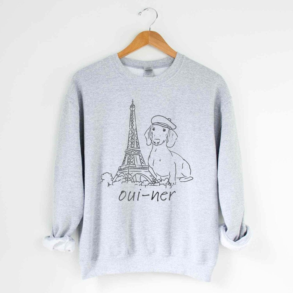 Oui-ner Sweatshirt - The Pawsitive Initiative