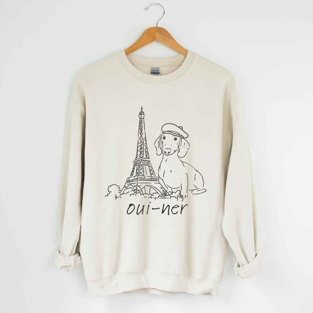 Oui-ner Sweatshirt - The Pawsitive Initiative