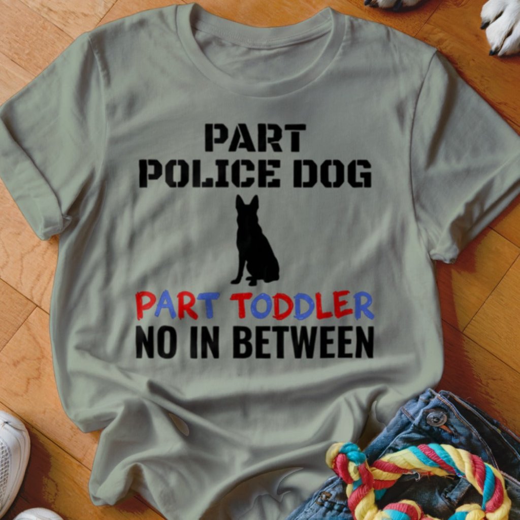 Part Police Dog Shirt - The Pawsitive Initiative