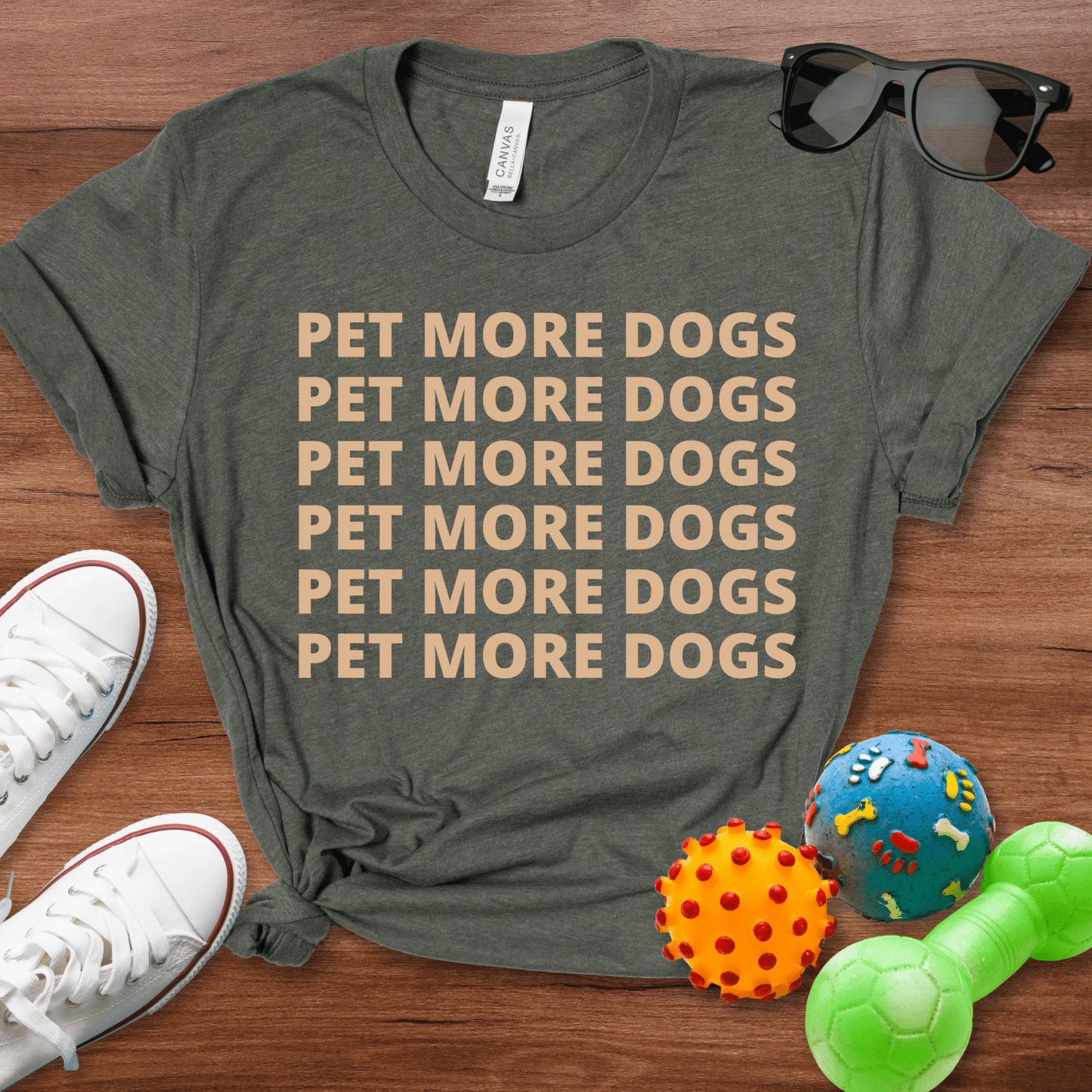 Pet More Dogs Shirt - The Pawsitive Initiative