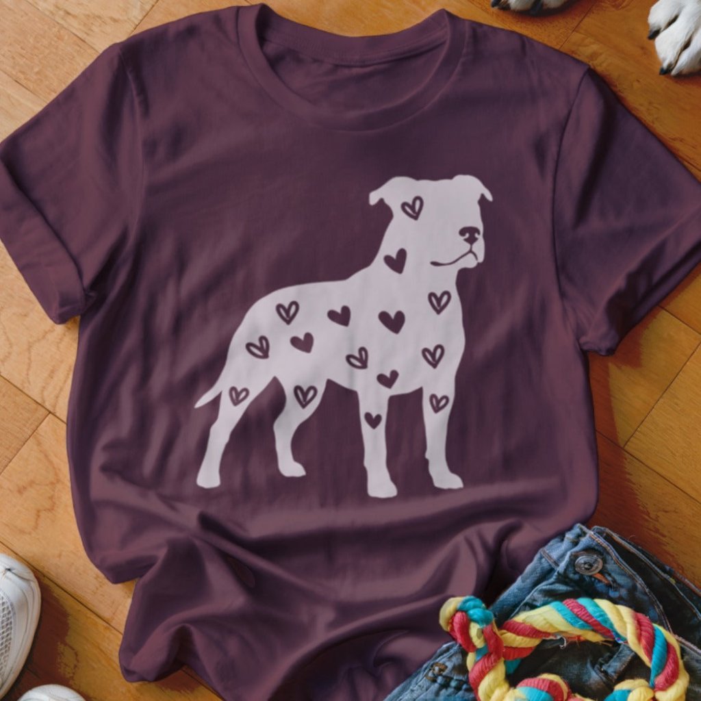 Pit Bull Hearts Shirt - The Pawsitive Initiative