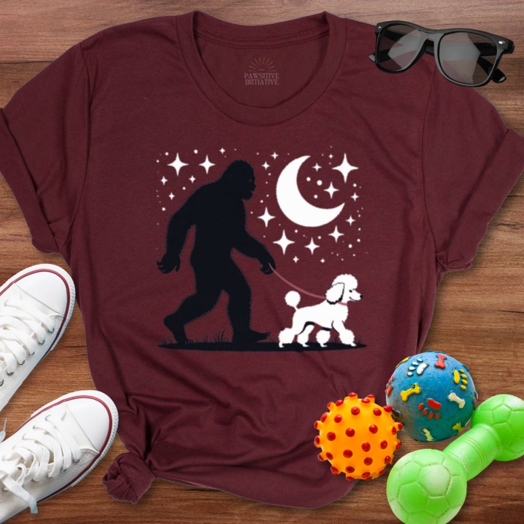 Poodle Bigfoot Shirt - The Pawsitive Initiative