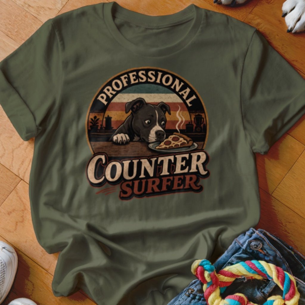 Professional Counter Surfer Shirt - The Pawsitive Initiative