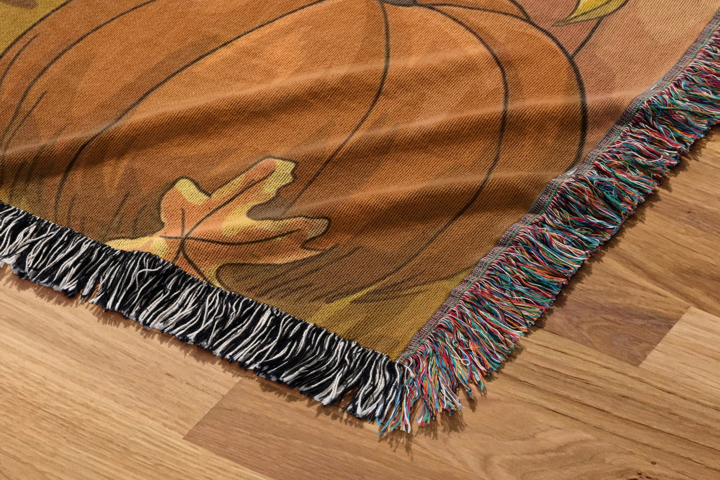 Pumpkin Patch Golden Retriever Blanket - The Pawsitive Initiative