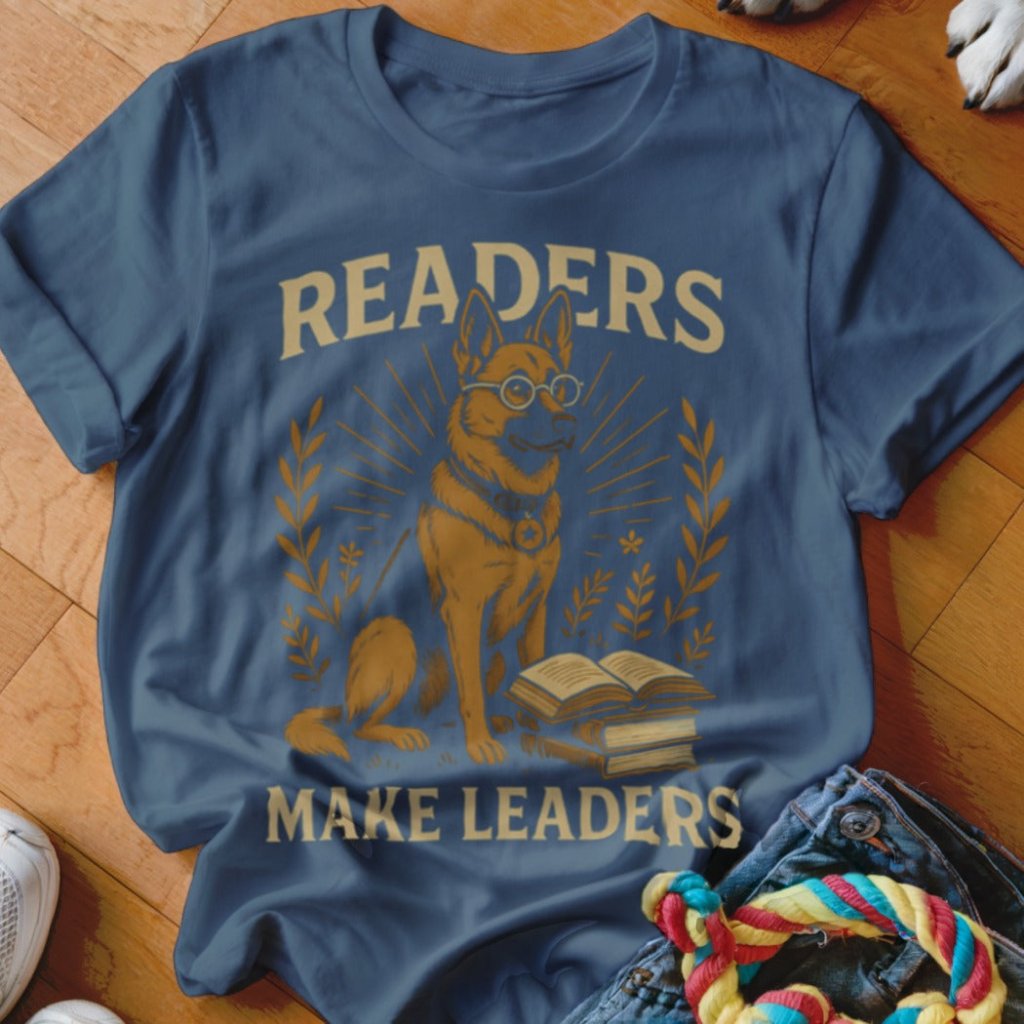 Readers Make Leaders Shirt - The Pawsitive Initiative